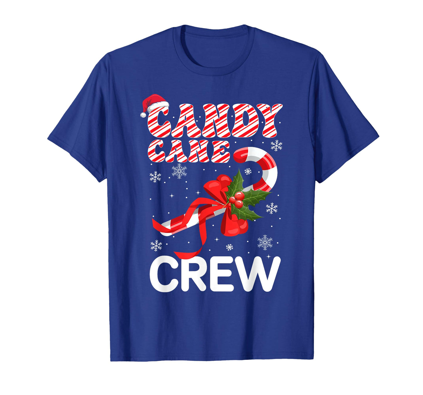 Candy Cane Crew Funny Christmas Candy T-Shirt