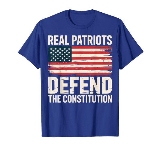 Real Patriots Defend The Constitution T-Shirt