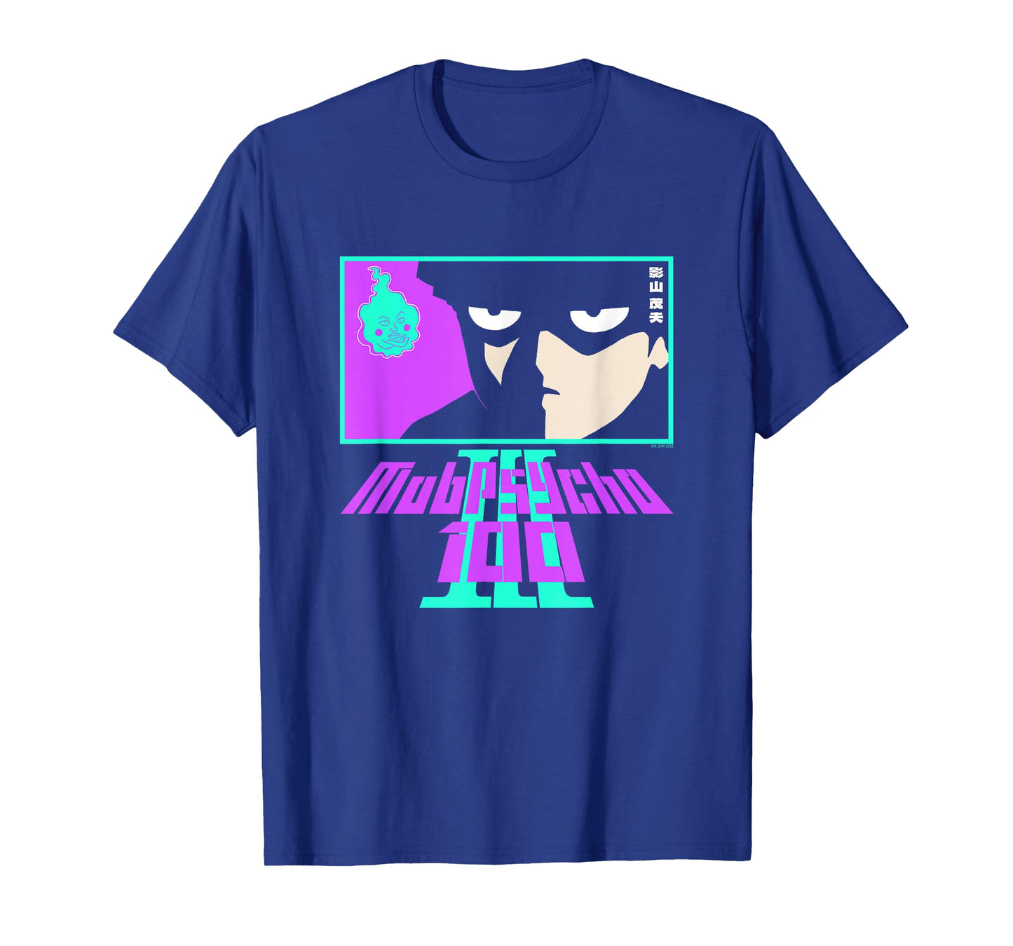 Mob Psycho 100 Neon Graphic & Logo T-Shirt