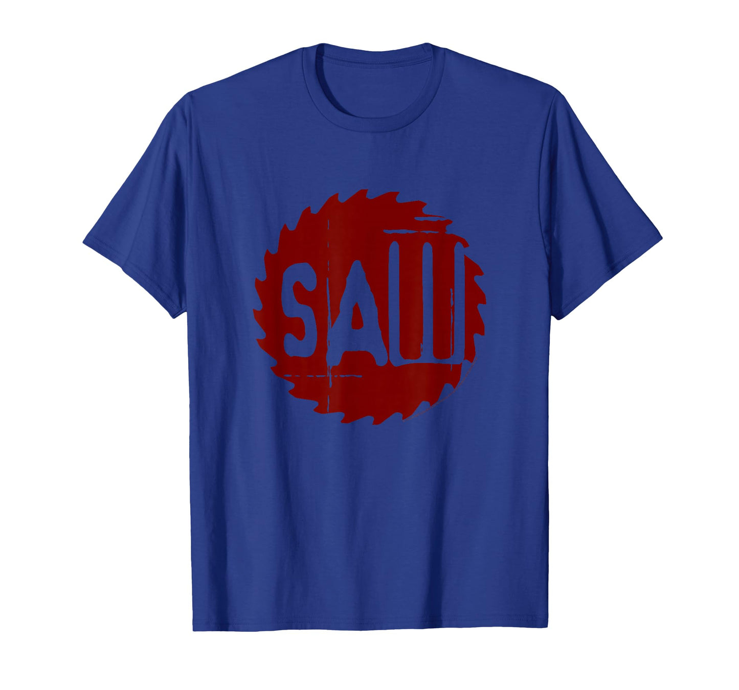 Saw Red Blade Logo Horror Movie T-Shirt