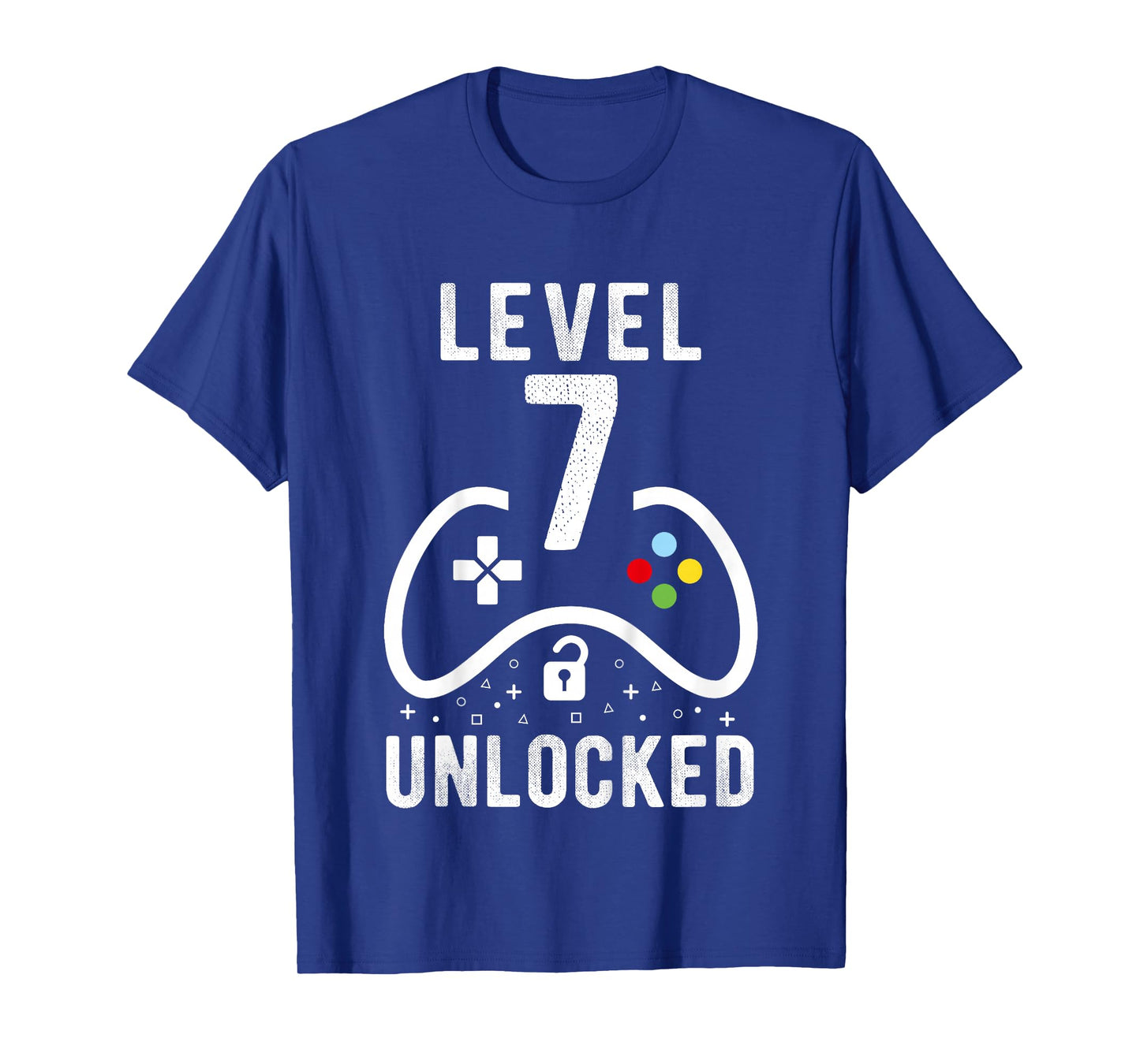 Level 7 Unlocked Video Game 7th Birthday Gift T-Shirt