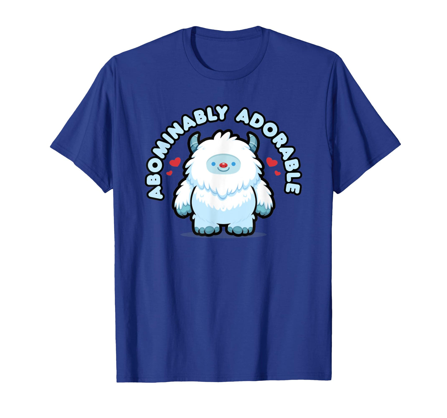 Abominably Adorable Kawaii Yeti Cartoon Snow Monster T-Shirt