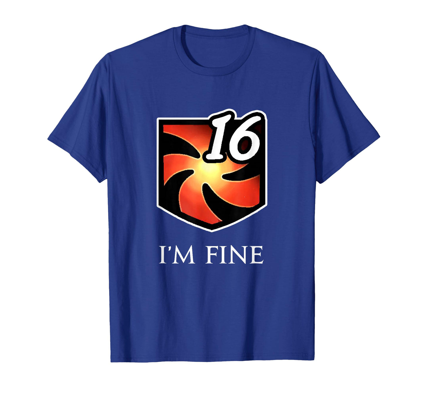 I'm fine - Vulnerability Stacks Fantasy MMORPG T-Shirt