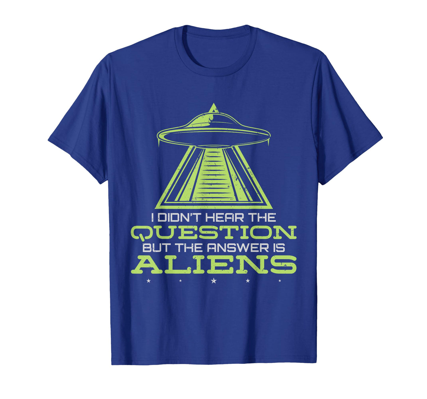 UFO Flying Saucer But The Answer Is Alien T-Shirt