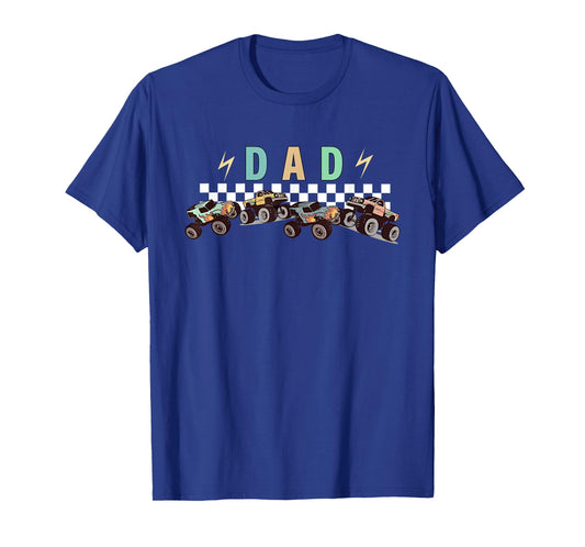 Dad Truck Dad Monster Truck Are My Jam Truck Lovers T-Shirt