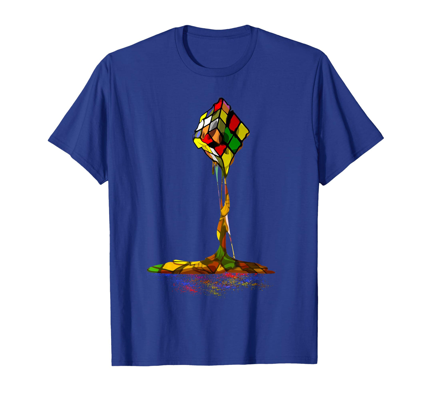 Melting Puzzle Cube Retro Speed Cubing 80's Vintage Toy T-Shirt