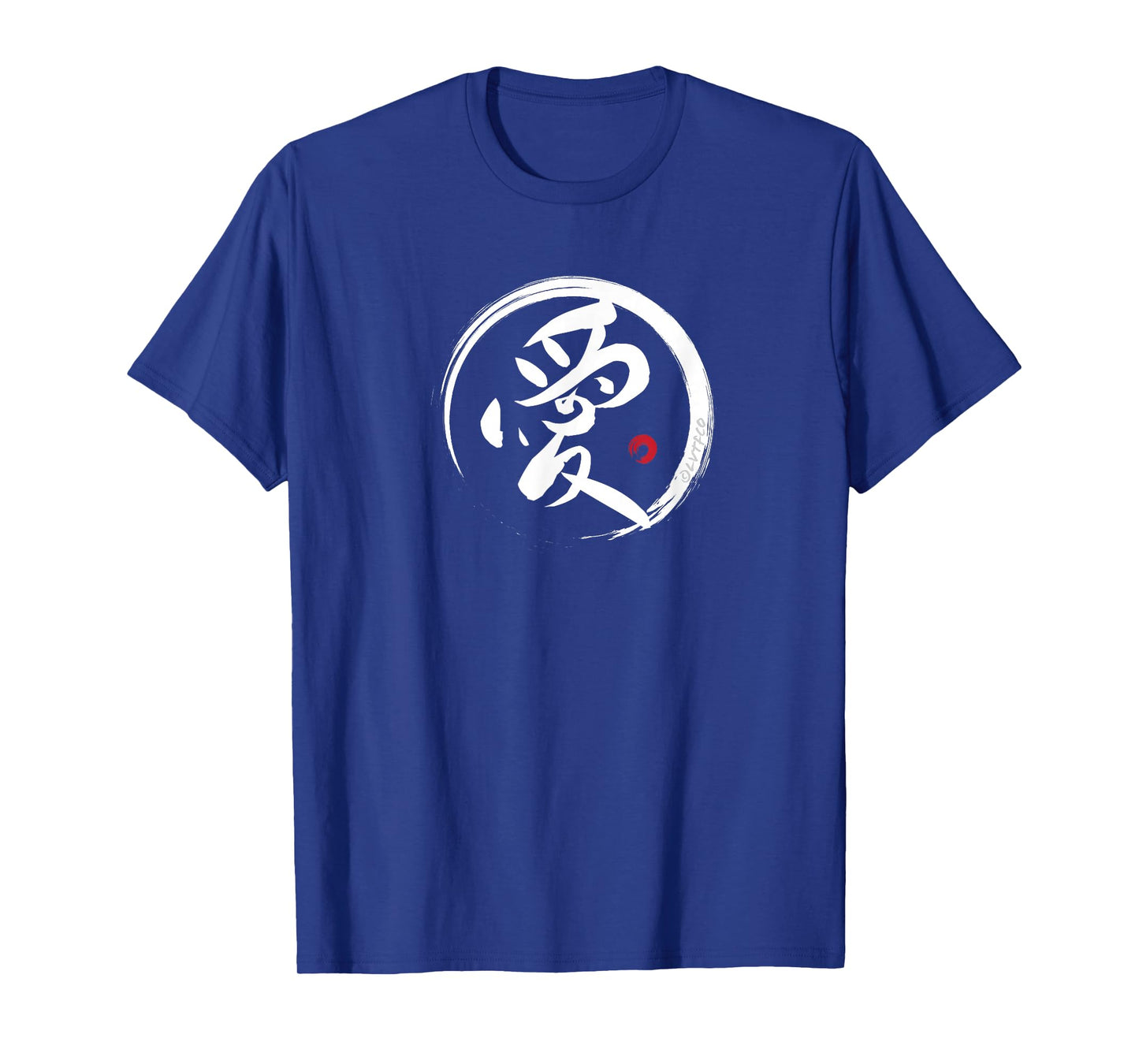 "LOVE" Japanese Brush Writing Kanji Word T-Shirt