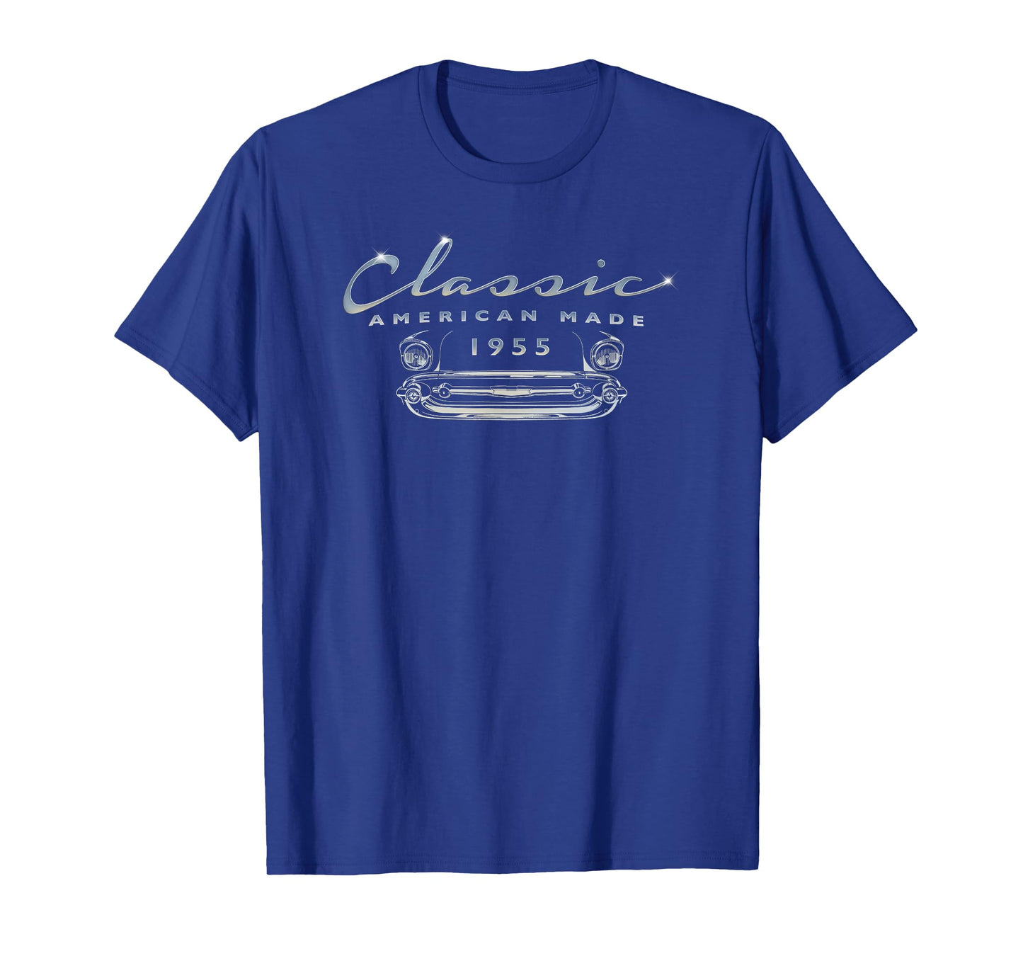 Vintage Car 1955 Classic 70th Birthday Antique Auto T-Shirt