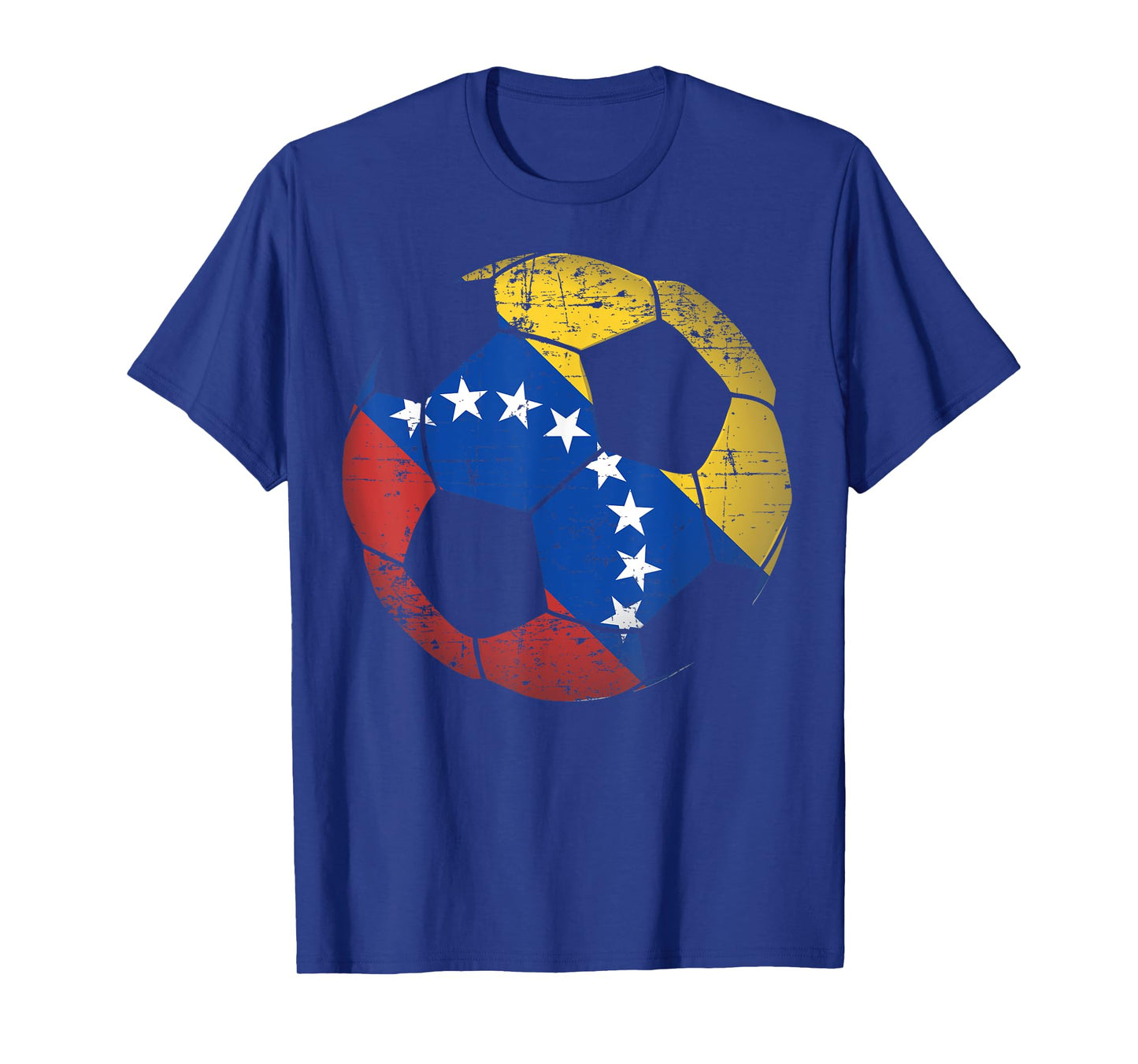 Venezuela Soccer Ball Flag - Venezuelan Football Soccer T-Shirt