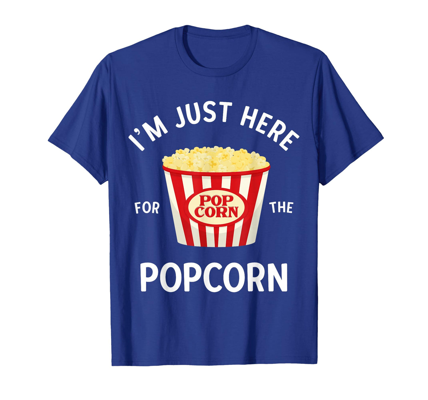 Funny Popcorn Lover Gifts Cinema Movie Snack Lover Men Kid T-Shirt