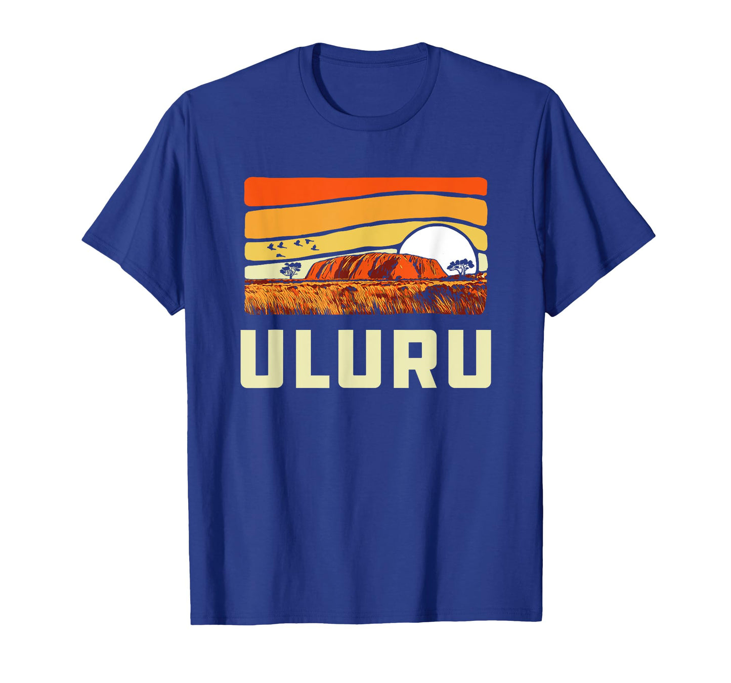 Ayers Rock Uluru Australia Landmark Vintage 80s T-Shirt