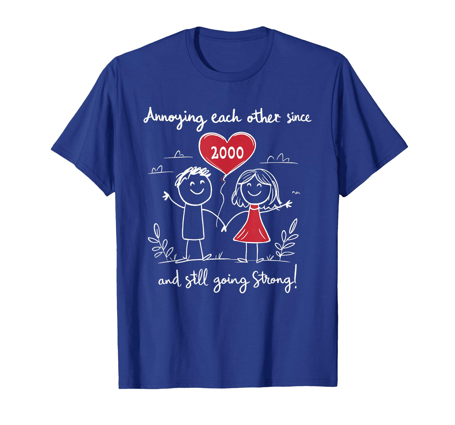 Annoying Each Other Since 2000 25th Wedding Anniversary T-Shirt