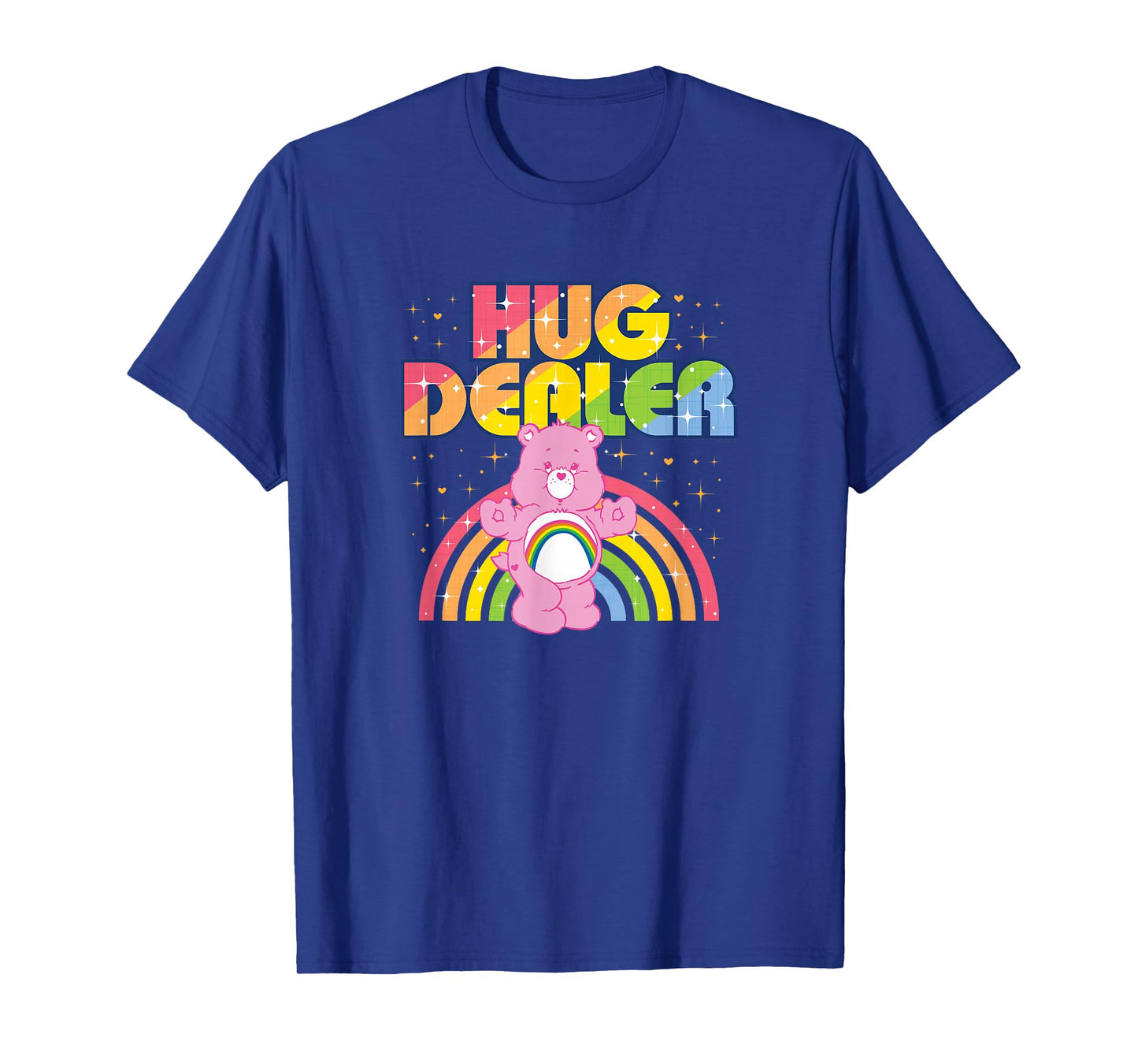 Care Bears Hug Dealer Rainbow Retro Cartoon T-Shirt