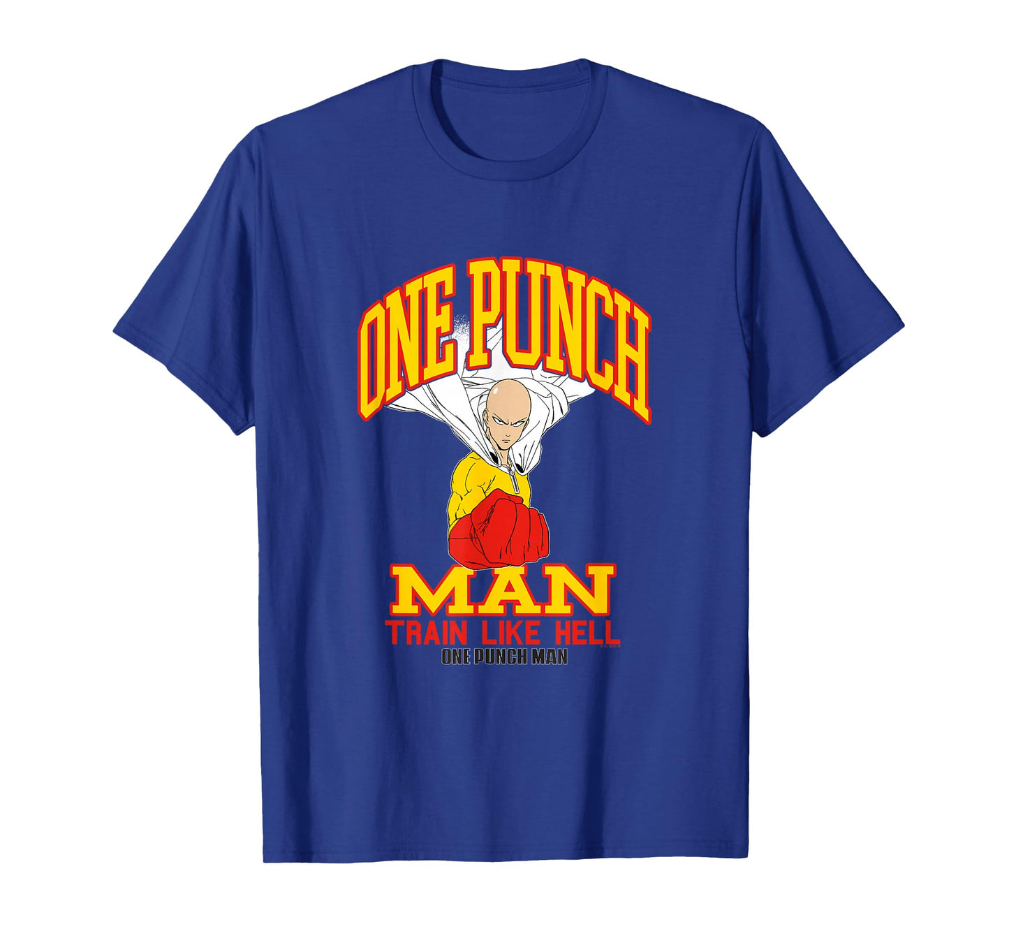 One Punch Man Saitama Train Like Hell T-Shirt