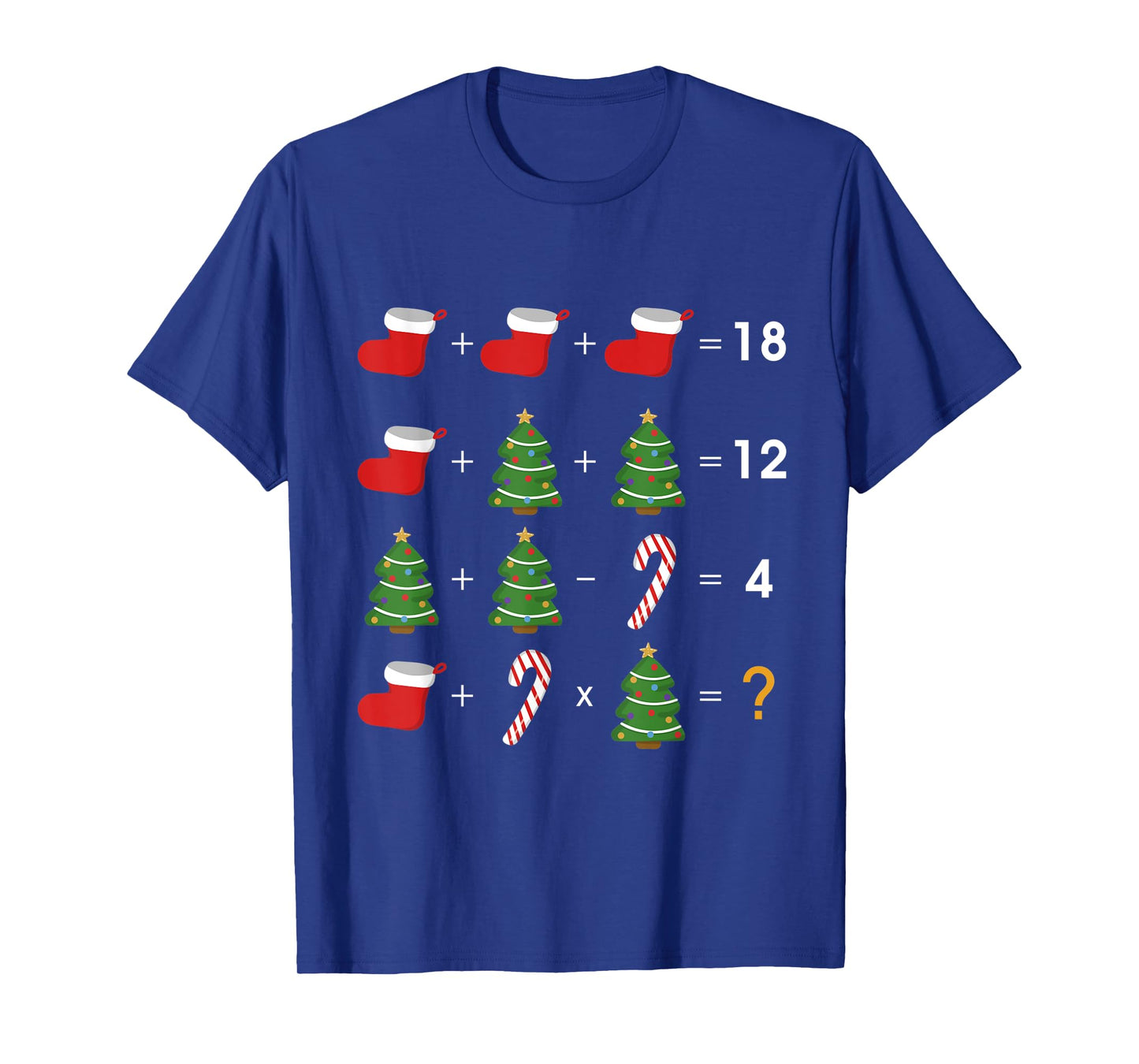 Order of Operations Quiz Funny Math Teacher Christmas Gift T-Shirt