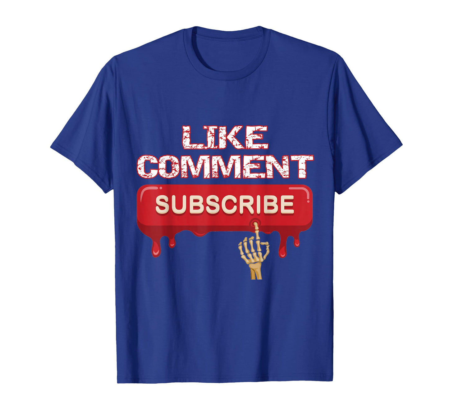 Social Media Vlogger Gegefmir Comment Subscribe T-Shirt