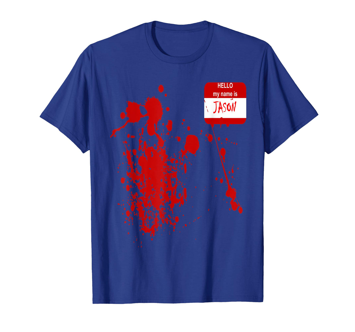 Hello My Name Is Jason Funny Halloween Costume T-Shirt T-Shirt