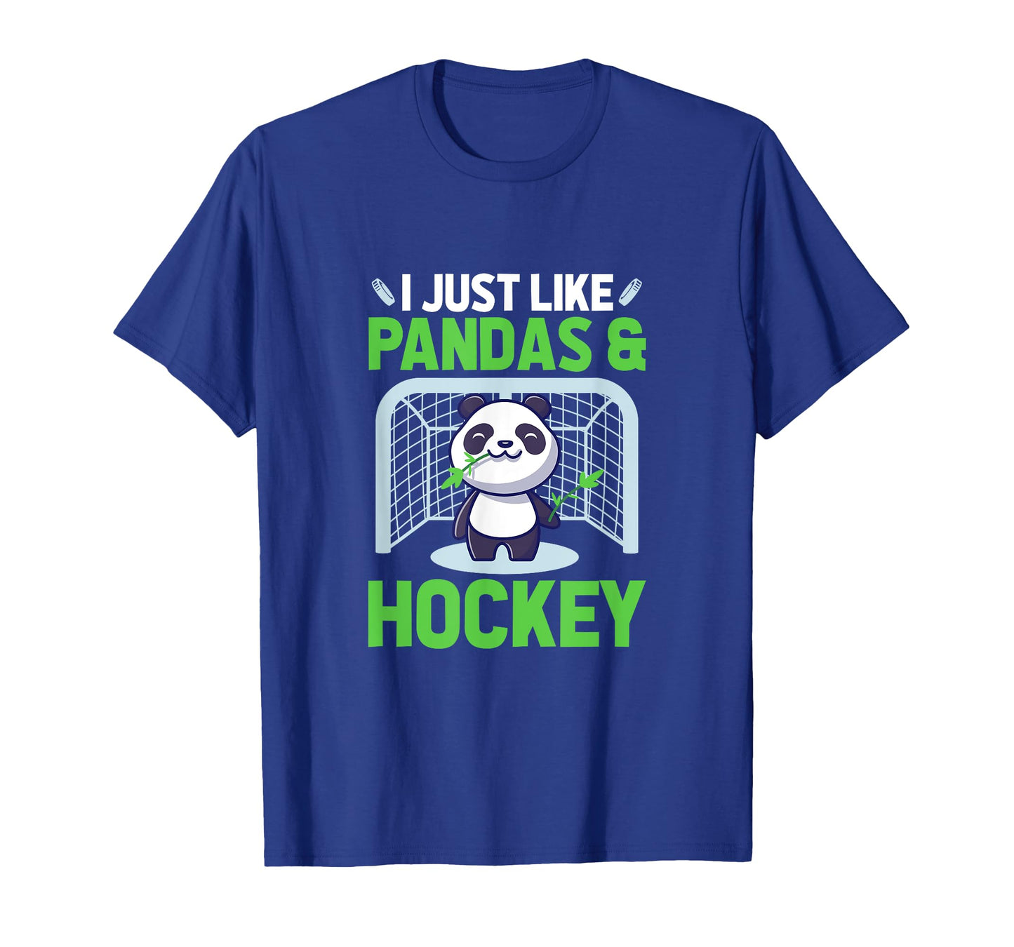 Ice Hockey I Just Like Pandas & Hockey T-Shirt