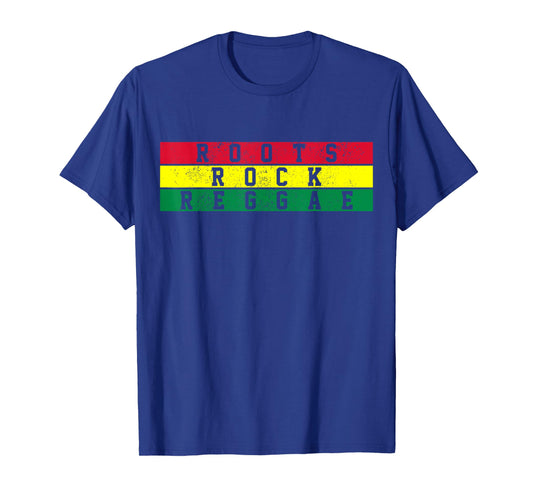 Reggae Music - Roots Rock Jamaica Rastafari Rasta Gift T-Shirt