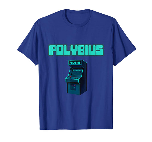 Polybius Retro Arcade Urban Legend Geek 80s Gaming Cult T-Shirt