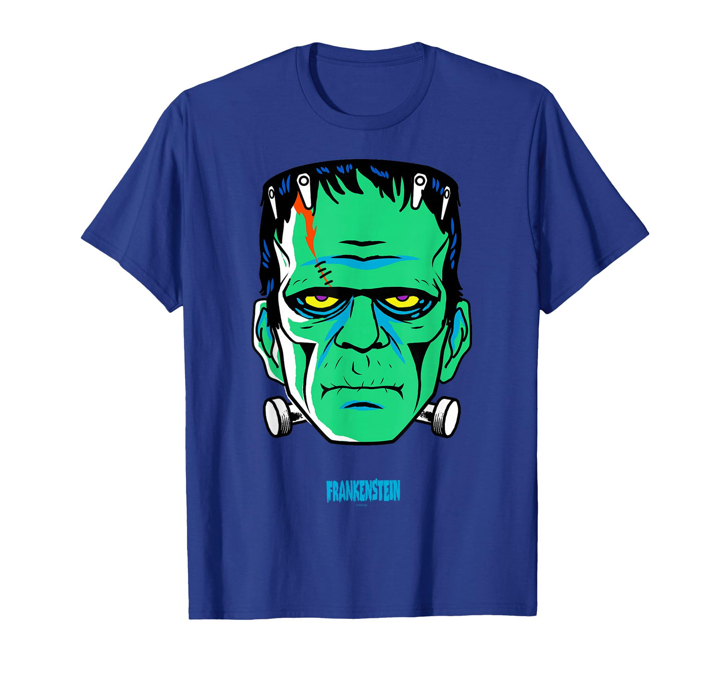 Universal Monsters Frankenstein retro big face T-Shirt