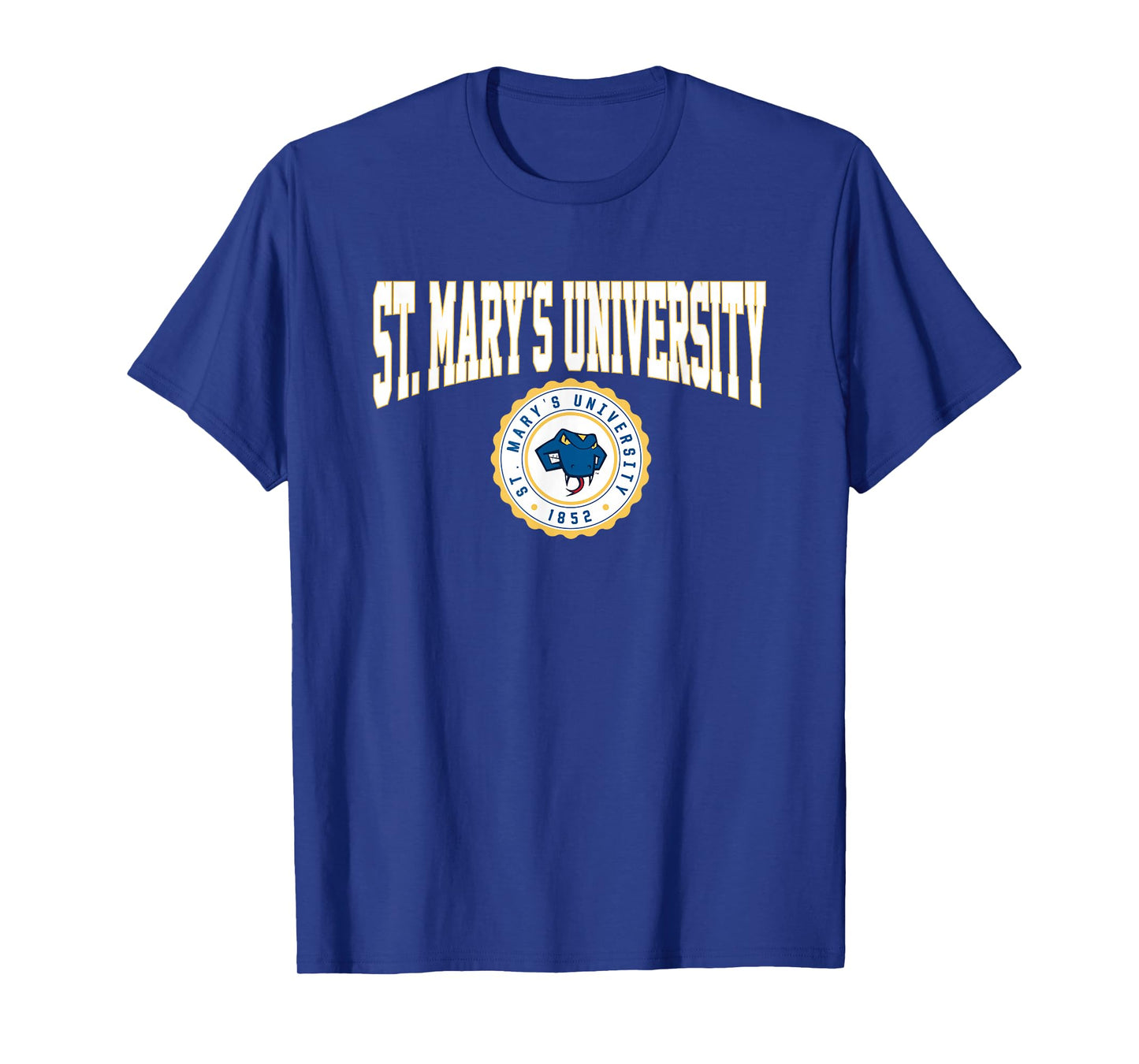 St. Mary's University StMU Rattlers Collegiate Seal T-Shirt