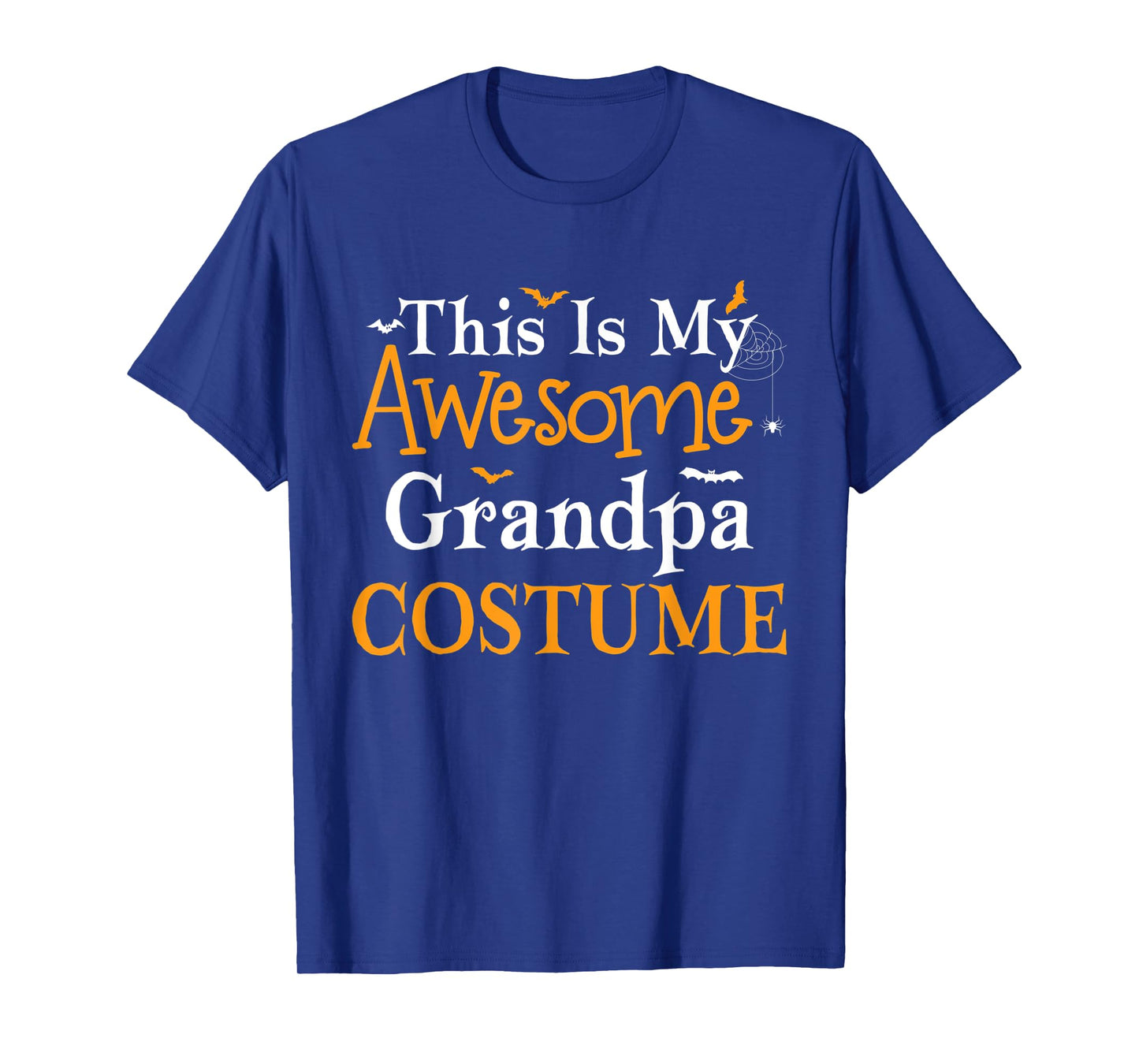 This Is My Awesome Grandpa Costume Halloween Party Matching T-Shirt