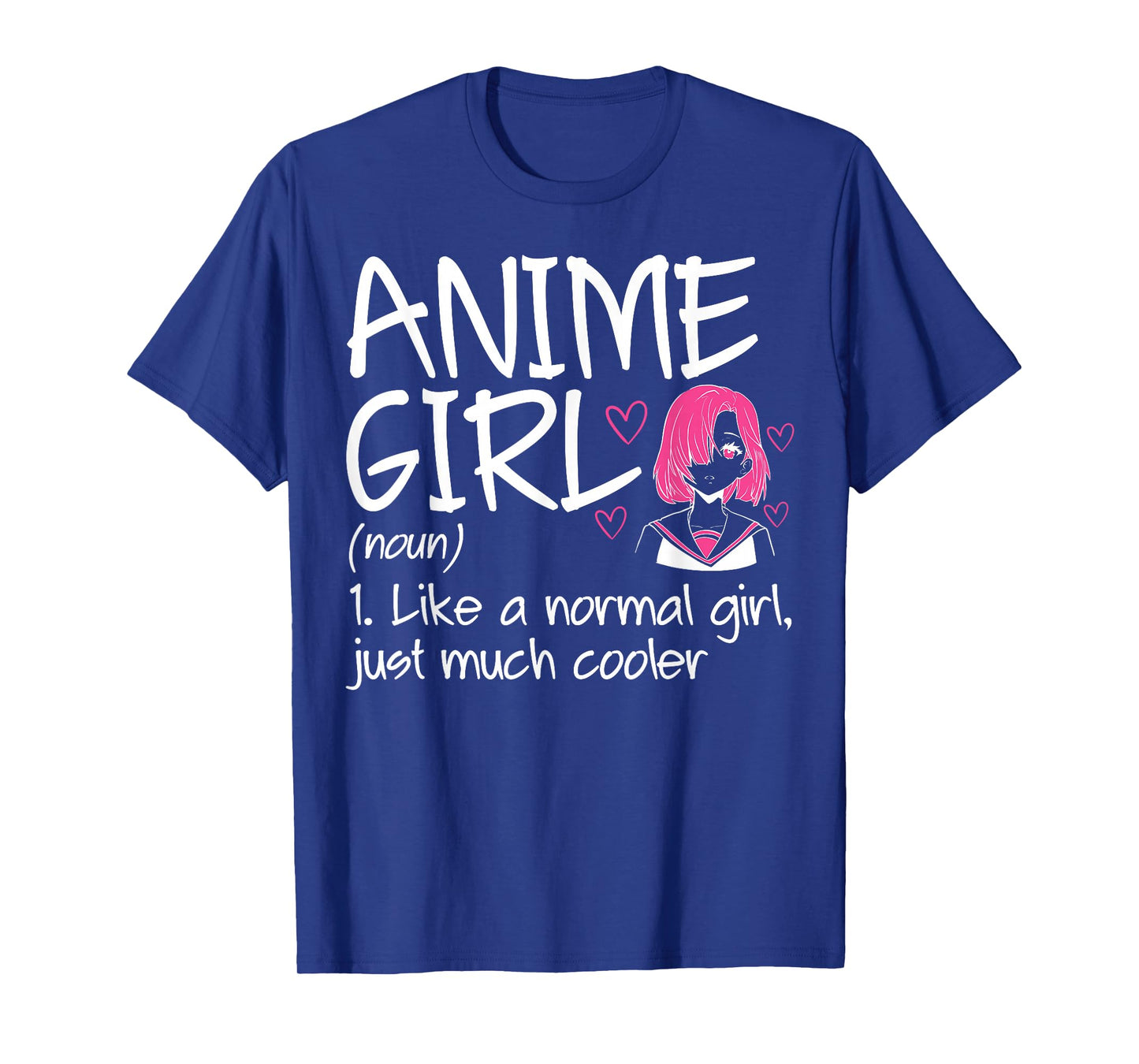 Anime Girl Definition Anime Lovers Merch T-Shirt Small