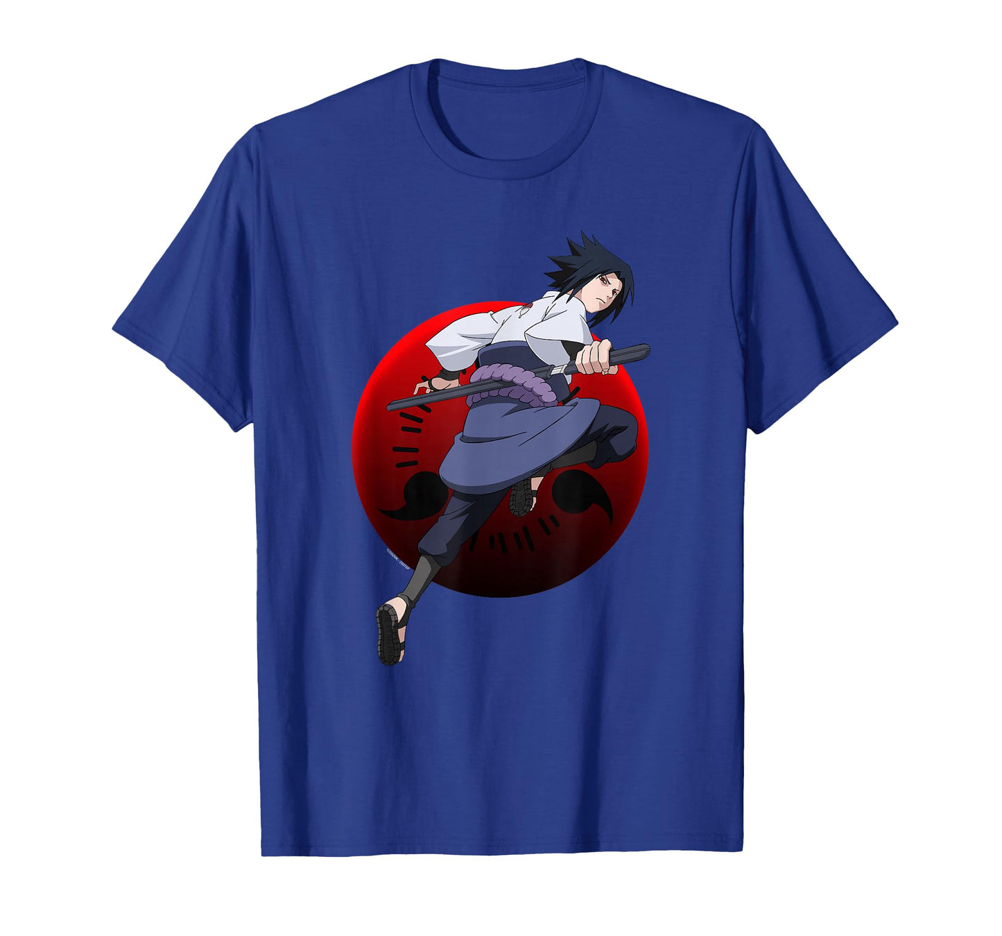 Naruto Shippuden Sasuke with Sharingan Anime T-Shirt