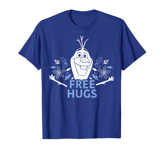 Disney Frozen 2 Olaf Free Hugs Foliage Poster T-Shirt