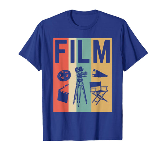 Vintage Film Cinema Shirt, Retro Movie Maker Tee Gift T-Shirt