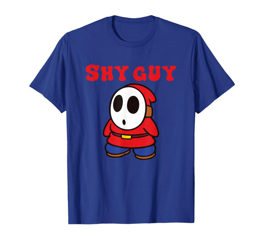 Super Mario Bros Shy Guy Simple Retro Nintendo Icon T-Shirt