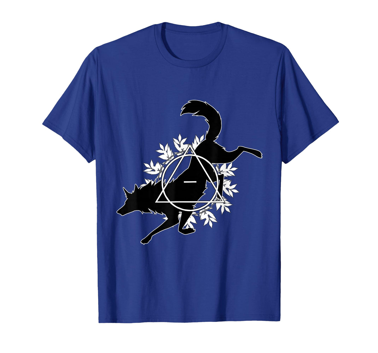 wingedwolf94 Therian Theta Delta Wolf Dog T-Shirt, Small
