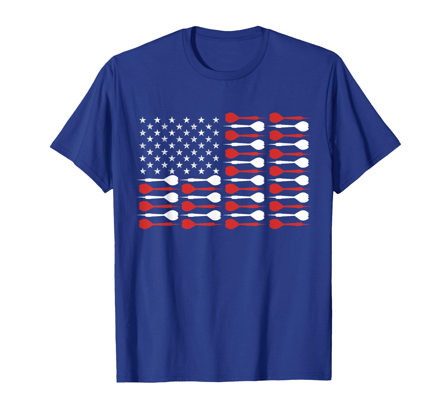 American Flag Darts Vintage US Patriot Dart Player Gift Women Men T-Shirt