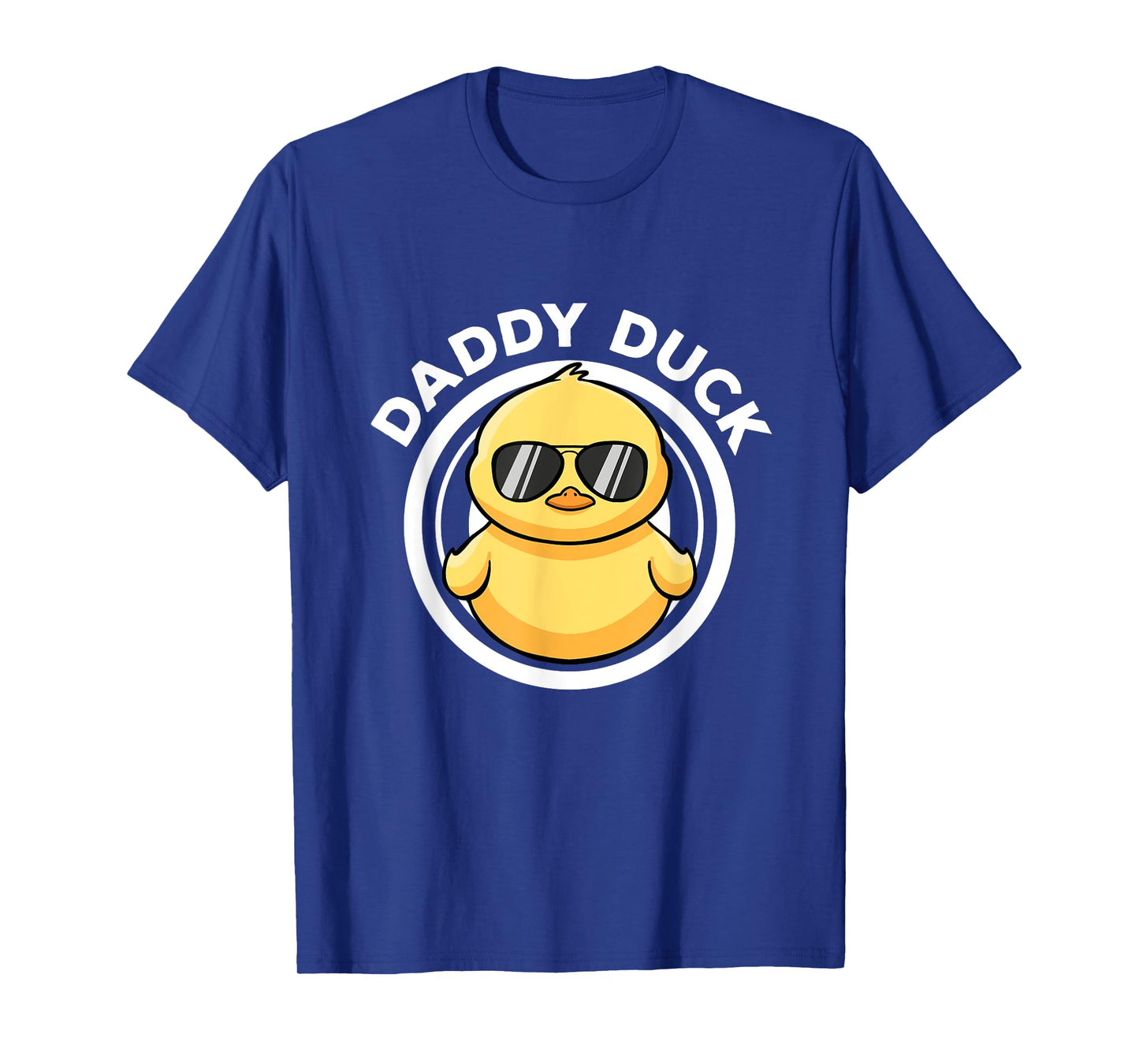Daddy Duck Dad I Love Ducks Family Lover Funny Rubber Duck T-Shirt