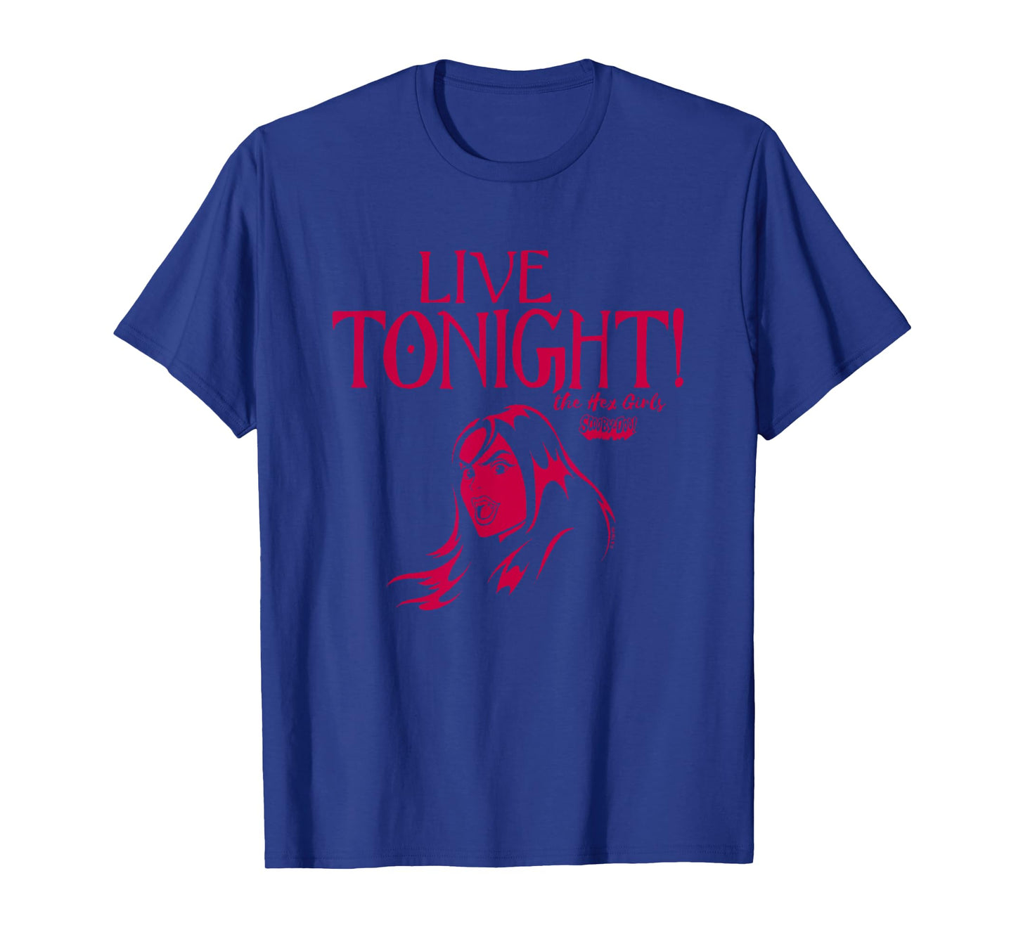 Scooby-Doo Live Tonight! The Hex Girls Silhouette Chest Logo T-Shirt