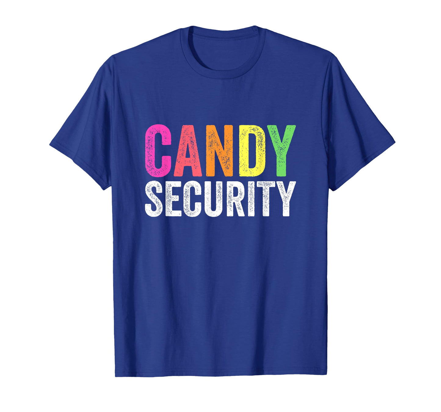 Funny Candy Security Halloween Costume T-Shirt