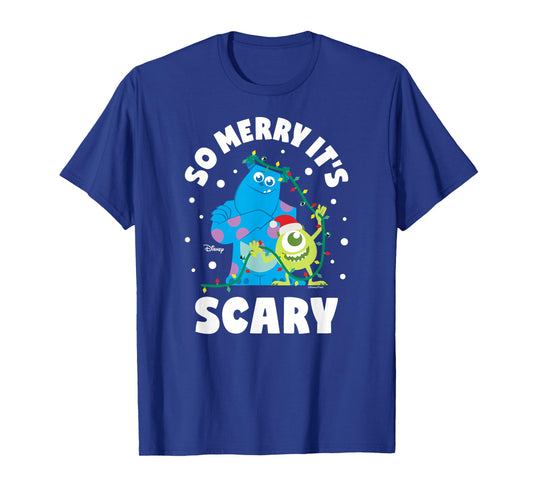 Monsters Inc - So Merry Its Scary T-Shirt