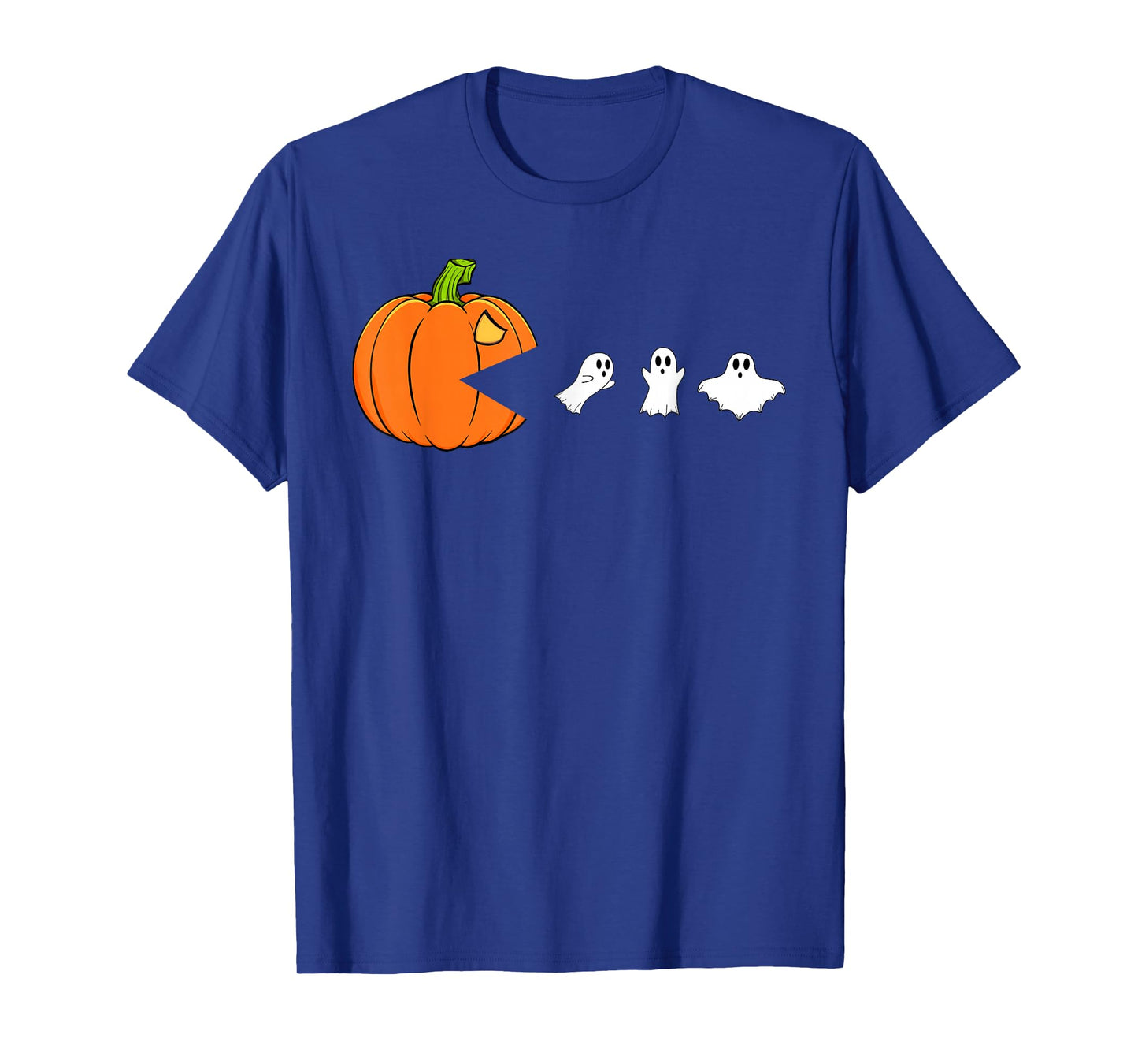 Halloween Pumpkin Funny Ghosts Gamer Boys Kids Women Men T-Shirt