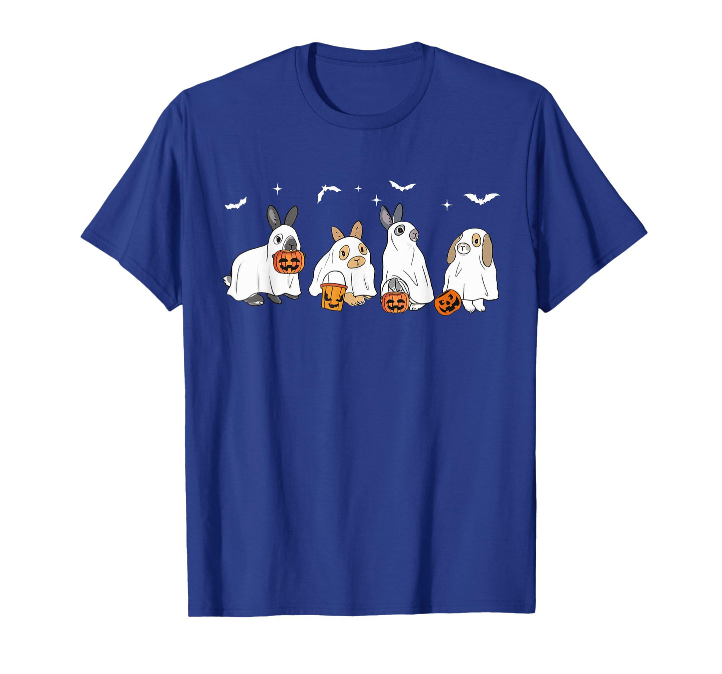 Happy Halloween Rabbit Ghost Bunny Lover Spooky Season T-Shirt