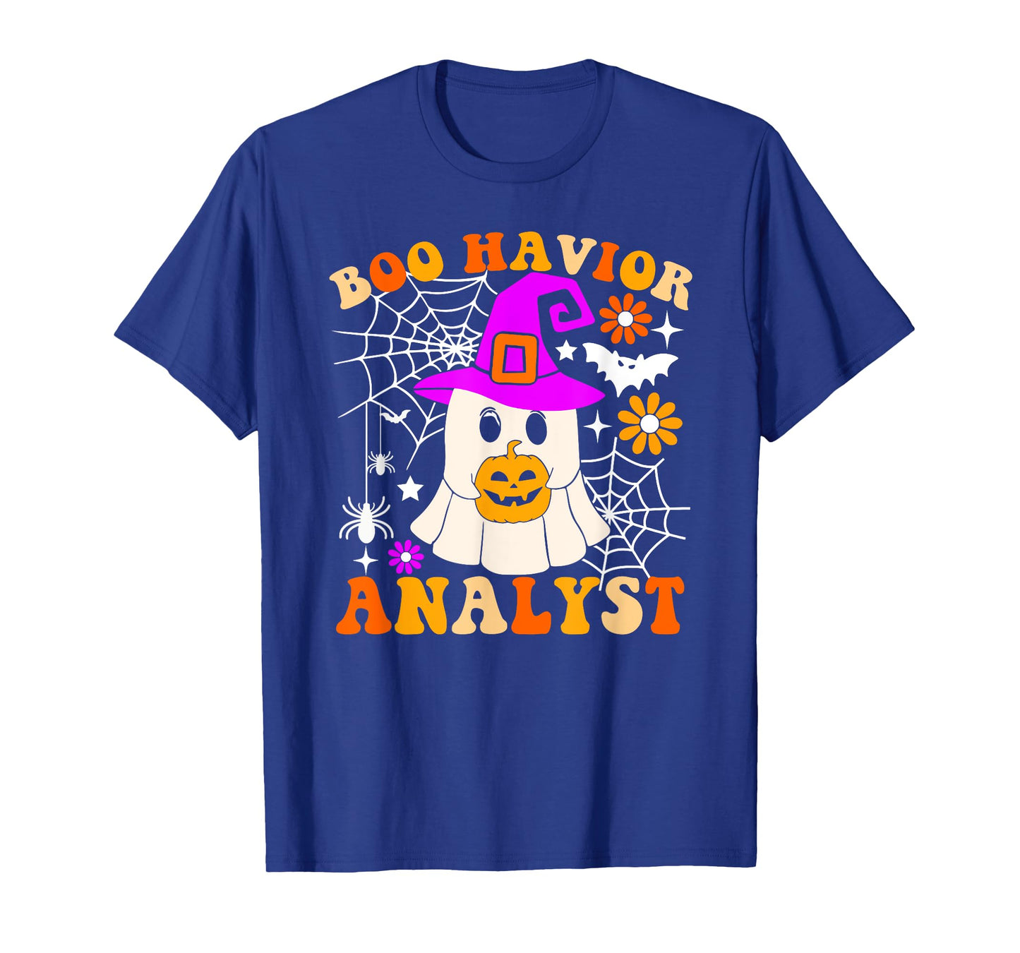 Boo Havior Analyst Funny Ghost Halloween Behavior Therapist T-Shirt