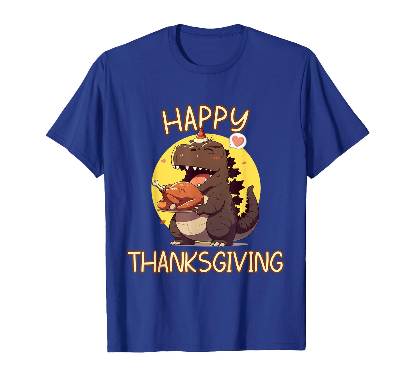 Happy Thanksgiving Kaiju Monster: Turkey Feast Style T-Shirt
