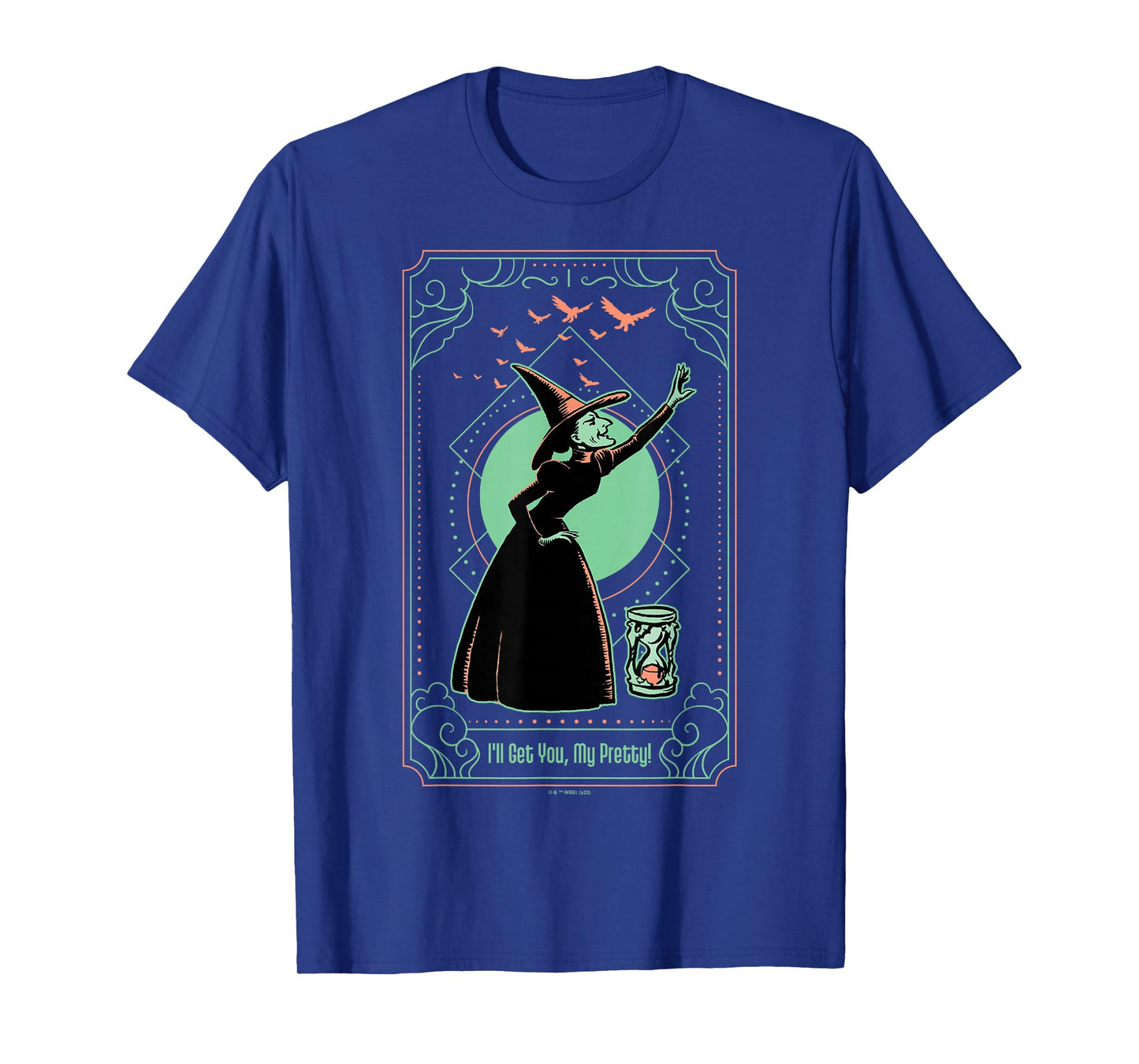 The Wizard of Oz Wicked Witch I'll Get You My Pretty Tarot T-Shirt