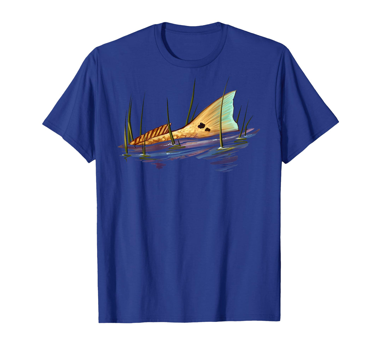 Tailing Redfish T-Shirt | Red Drum Fish Shirt | Redfish Tail T-Shirt