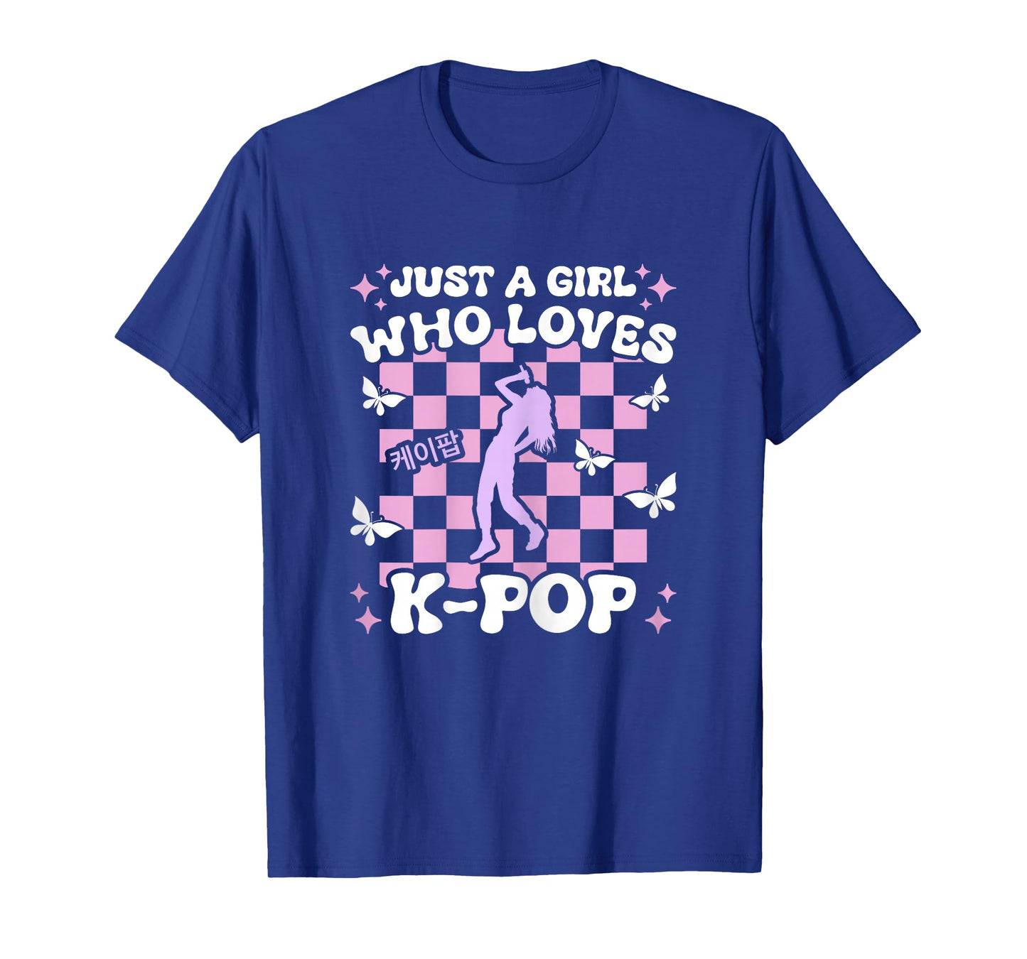 Just A Girl Who Loves K-Pop Girls Kids Kpop Teen Girl K-Pop T-Shirt