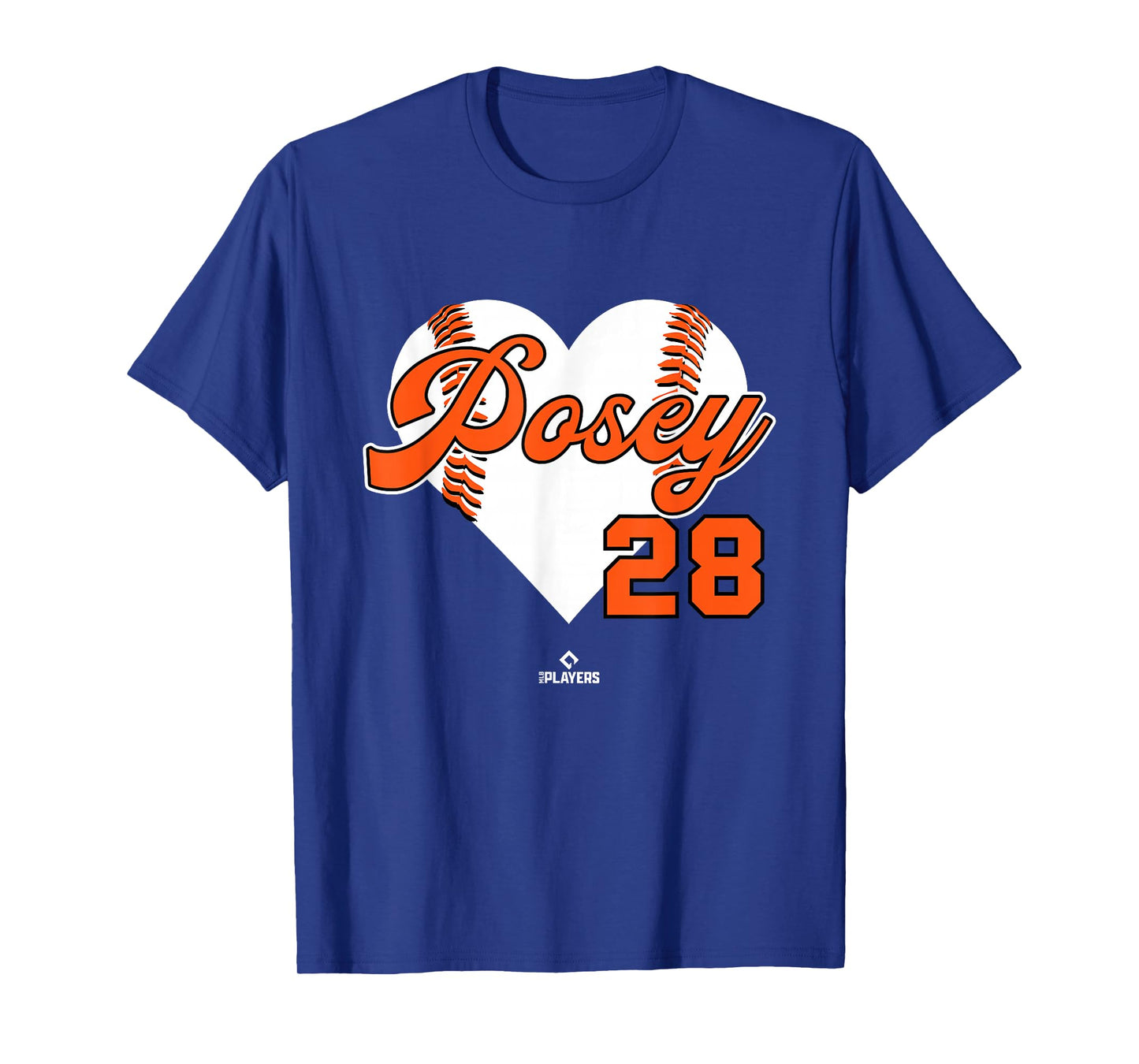 Baseball Heart Buster Posey San Francisco MLBPA T-Shirt
