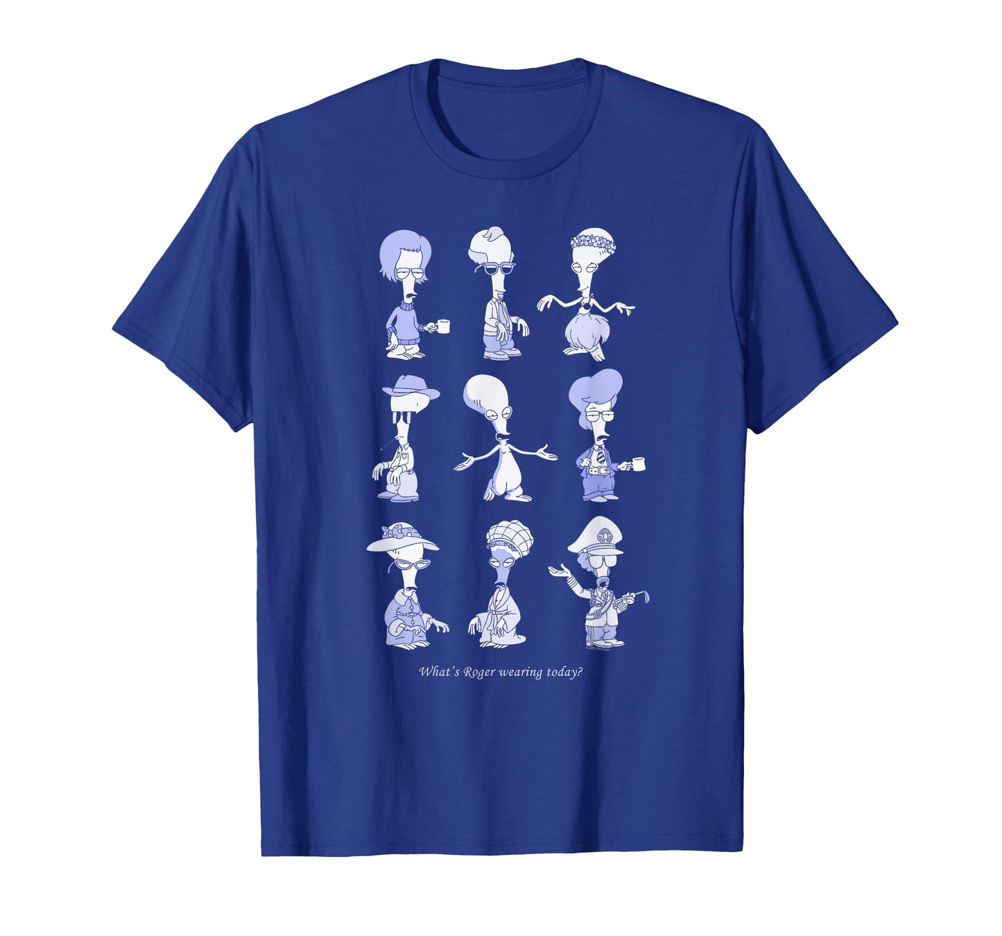 American Dad What's Roger Wearing Today Funny Cartoon T-Shirt