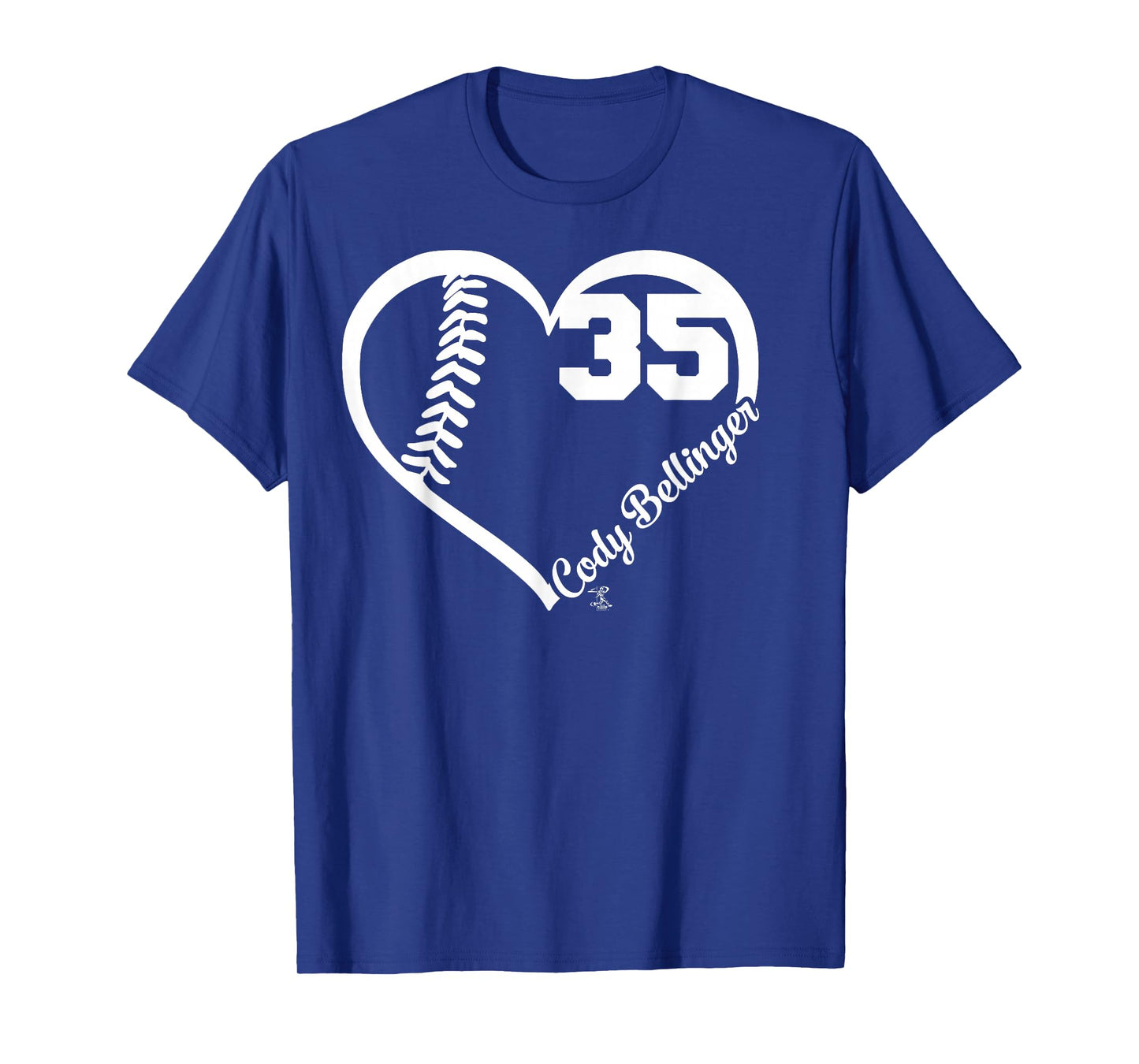 Cody Bellinger Heart Number T-Shirt - Apparel T-Shirt