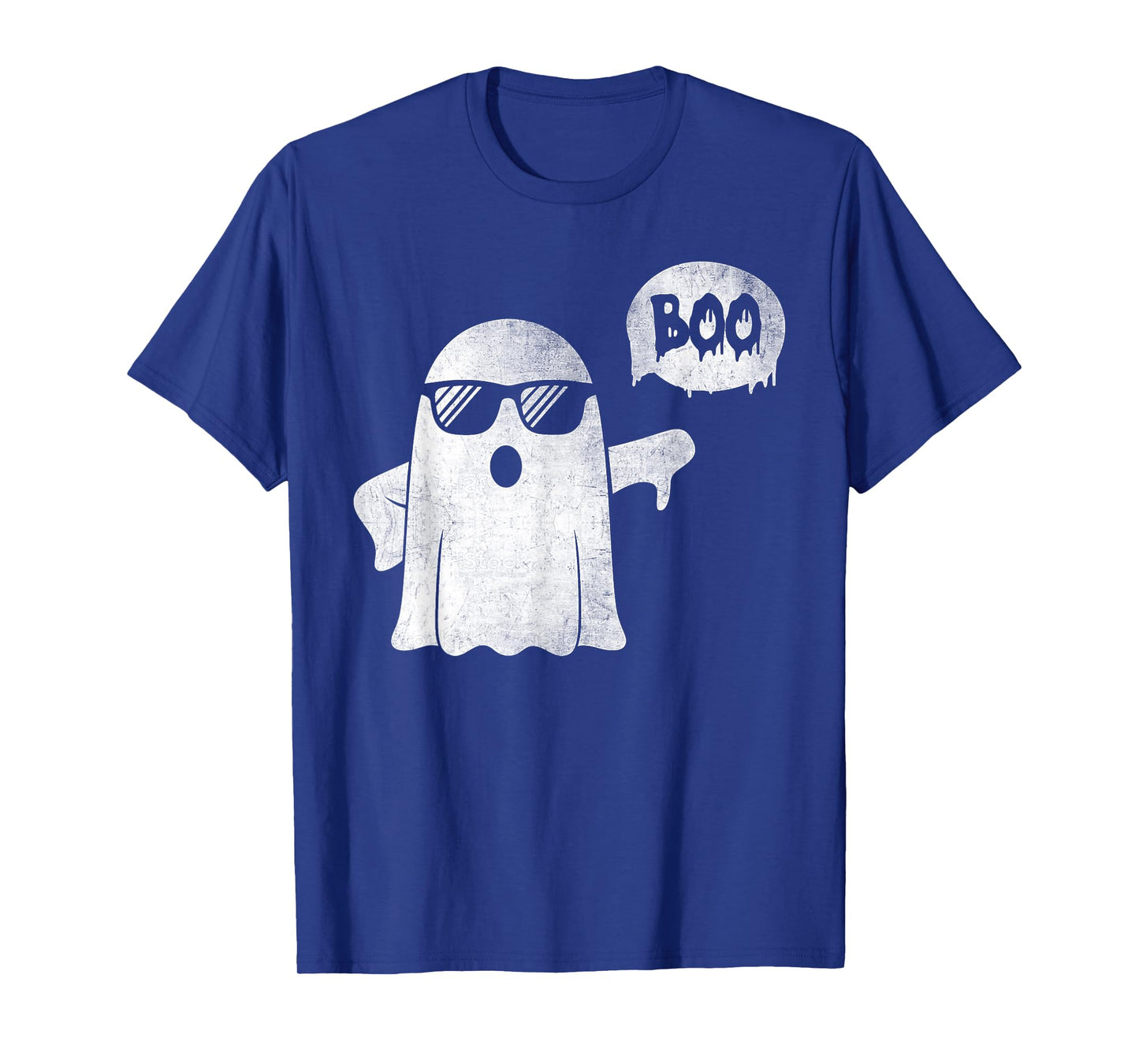Thumbs Down Boo Ghost Funny Halloween Spooky Boo Men Women T-Shirt