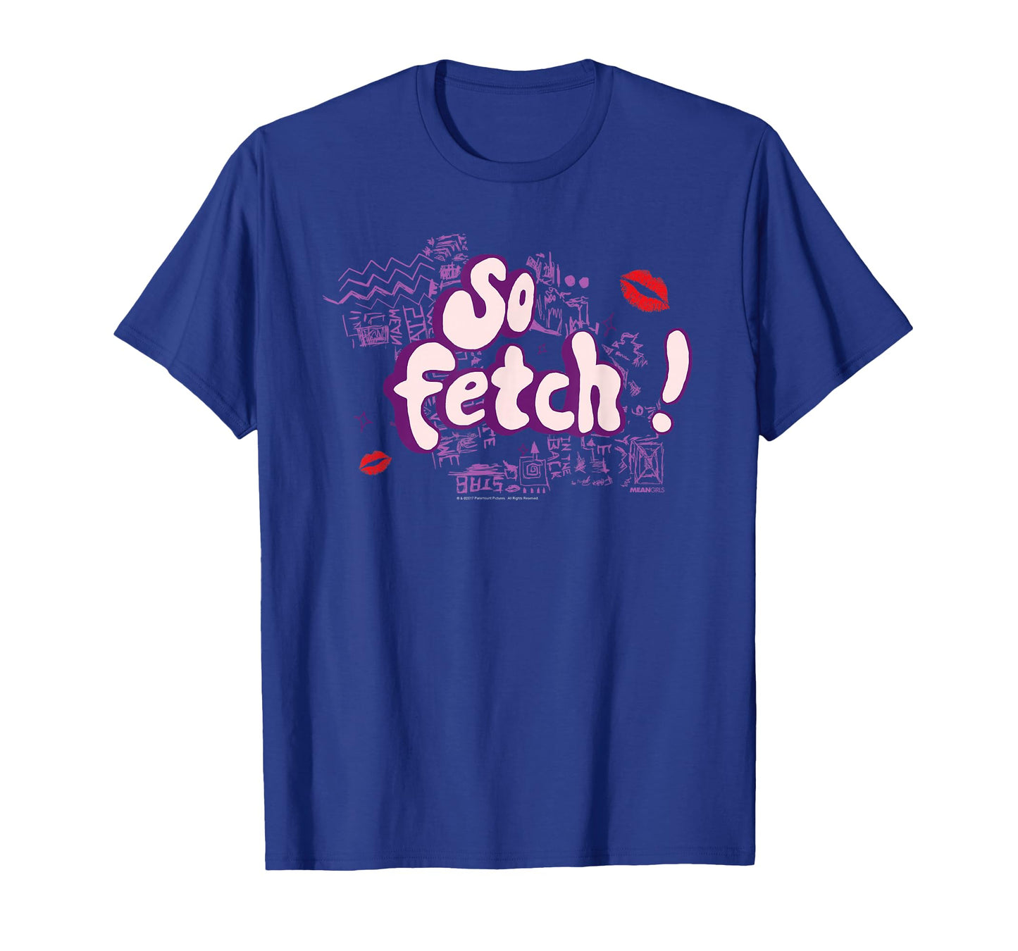 Mean Girls So Fetch! Illustrated Type Y2K Movie T-Shirt